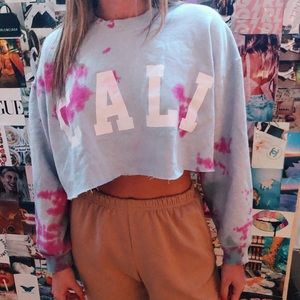 Cali Crop Sweatshirt